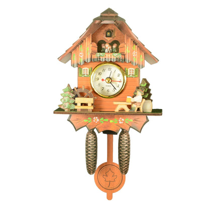 Wooden Hanging Wall Clock Bird Alarm Clock Cuckoo Clocks For Home Decoration Quartz Watch Decorative Home Decor    Home Decor Supply | Online Retail | ShoreShopper.com
