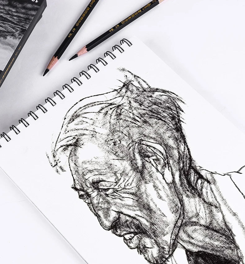 Specialized Sketch Charcoal pencils,Hard,Neutral,Soft Refills,Drawing Pencils,Art Student,Master Fine Arts Supplies 12pcs Box    Home Decor Supply | Online Retail | ShoreShopper.com