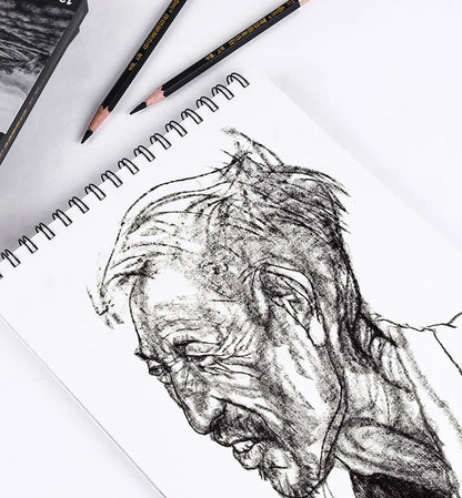 Specialized Sketch Charcoal pencils,Hard,Neutral,Soft Refills,Drawing Pencils,Art Student,Master Fine Arts Supplies 12pcs Box    Home Decor Supply | Online Retail | ShoreShopper.com