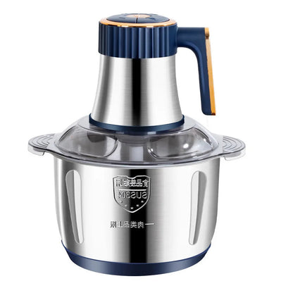 5L Electric Meat Grinders Multifunctional Vegetable Slicer Chopper 304Stainless Steel Food Processor Mixer Machine Kitchen Tool    Home Decor Supply | Online Retail | ShoreShopper.com