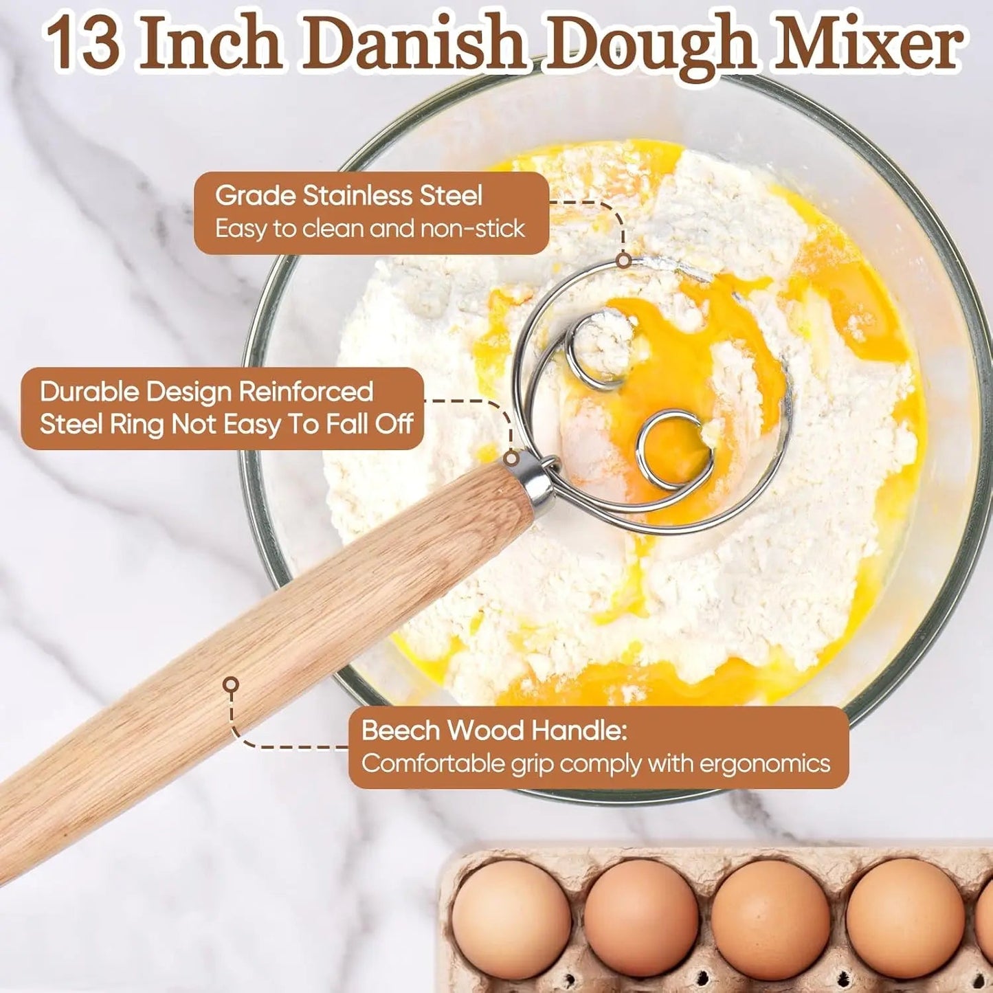 Sourdough Bread Baking Supplies Inclued Sourdough Danish Dough Whisk Bread Lame Scraper Dough Cutter Perfects Gift for Baker    Home Decor Supply | Online Retail | ShoreShopper.com