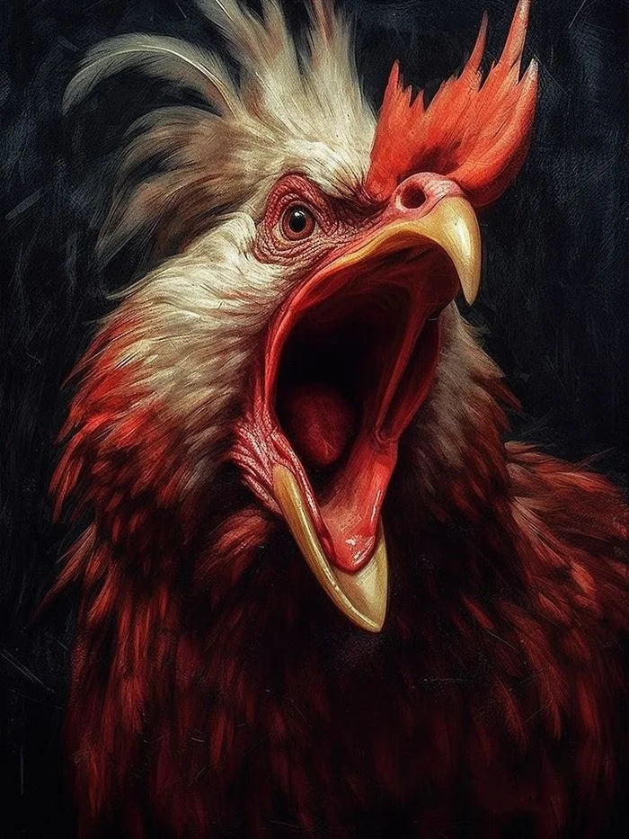 Pictures By Numbers Chicken Animal Paint Kit For Adults Digital Painting Oil Painting For Living Room Home Interesting Gift    Home Decor Supply | Online Retail | ShoreShopper.com
