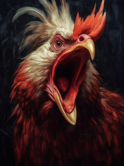 Pictures By Numbers Chicken Animal Paint Kit For Adults Digital Painting Oil Painting For Living Room Home Interesting Gift    Home Decor Supply | Online Retail | ShoreShopper.com