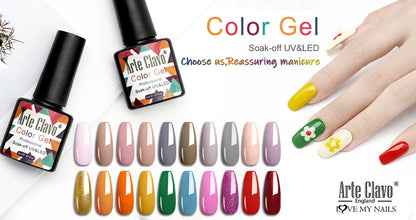 Arte Clavo Painting Gel 72 Colors 5ml Professional Nail Paint Color Gel Polish For Nail Art UV Gel Lacquer Gel Top Coat Manicure    Home Decor Supply | Online Retail | ShoreShopper.com