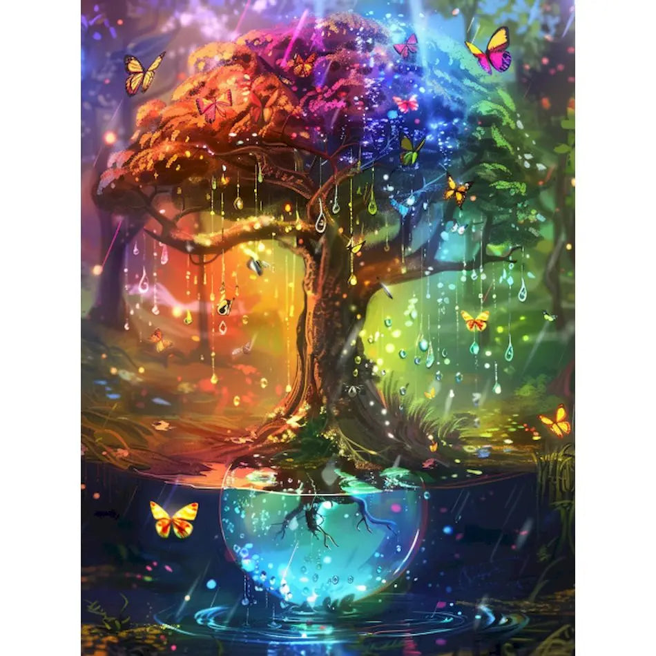 DIY Paint by Numbers Kit for Adults - Natural Scenery & Botanical Canvas Art    Home Decor Supply | Online Retail | ShoreShopper.com