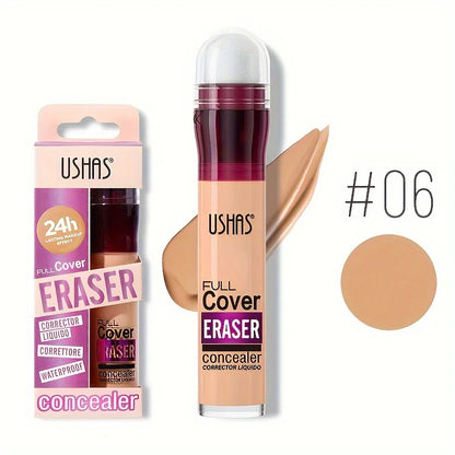 New Sponge Head Concealer for Dark Circles Freckles Acne Pigmentation and Blemishes Long Lasting Moisturizing Liquid Foundation - ShoreCo.Shop