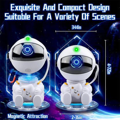 Star Projector Galaxy Night Light Astronaut Space Projector Starry Nebula Ceiling LED Lamp for Bedroom Home Decorative kids gift - ShoreCo.Shop