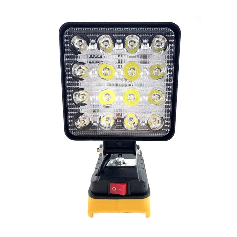 4 Inch Portable LED Work Light for Dewalt 18V 20V Lithium Battery Outdoor Lighting Work Lamp Camping Lighting Outdoor Flashlight - ShoreCo.Shop
