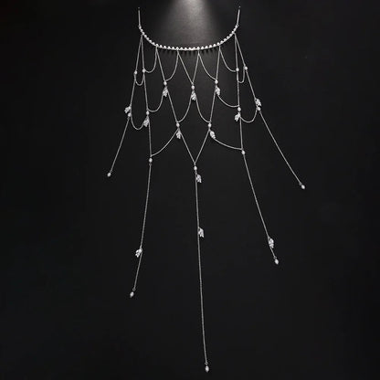 Pearl Headband Women's High-end Sense Elegant Temperament Bride's Wedding Headwear Fashionable Banquet Tassel Headwear    Your Coastal Marketplace | Shoreshopper.com
