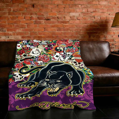 Blanket Super Warm Comfortable Plush Throw E-Ed Blanket Child Home Sofa Fashion H-Hardy-ES Brand Bedroom Gift