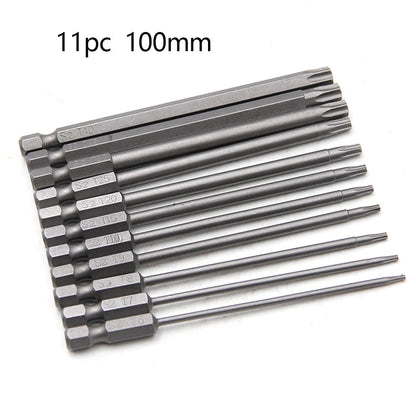 50-75-100mm Hollow Plum Blossom Extended S2 Bit Hexagon Handle Screwdriver Bit Screwdriver Tool Set    Home Decor Supply | Online Retail | ShoreShopper.com