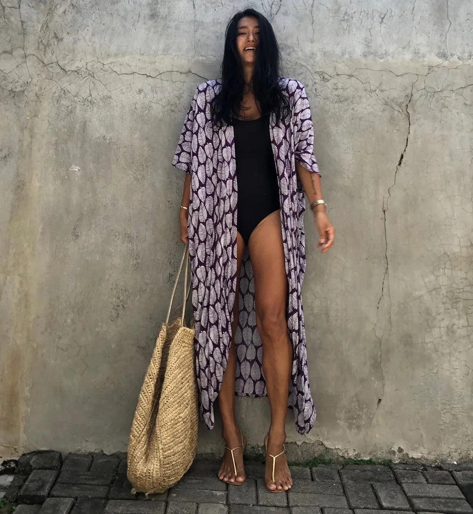 Beach Dress Tunic Cover up Embroidery Kaftan Saida de Praia Women Bikini Cover-up Pareo Sarong Beachwear    Your Coastal Marketplace | Shoreshopper.com