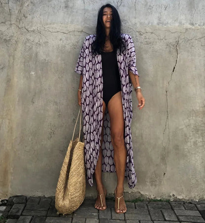 Beach Dress Tunic Cover up Embroidery Kaftan Saida de Praia Women Bikini Cover-up Pareo Sarong Beachwear    Your Coastal Marketplace | Shoreshopper.com