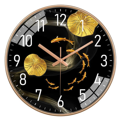 Simple Luxury Quartz Clock Hanging Wall Fish Decoration Modern Style Restaurant Living Room Home Decor Clock 8 10 12 Inche    Home Decor Supply | Online Retail | ShoreShopper.com