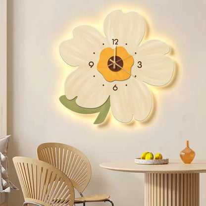 Light Decorative Clock Hanging Restaurant Simple Creative Crystal Porcelain Wall Hanging Clock Quiet Room Clock    Home Decor Supply | Online Retail | ShoreShopper.com