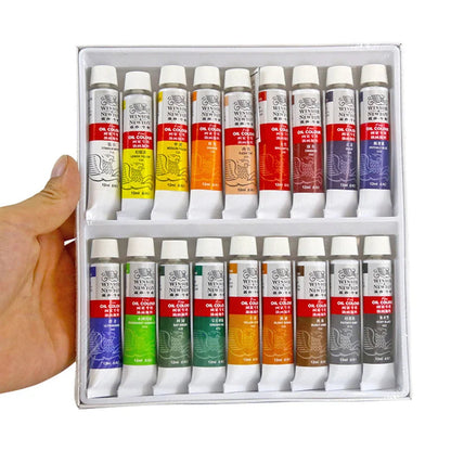 Professional 12/18/24 Colors 12 ML Tube Oil Paints Art For Artists Canvas Pigment Art Supplies Drawing Set    Home Decor Supply | Online Retail | ShoreShopper.com
