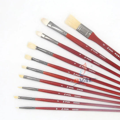 10 multi-functional artist paint brushes Bristle, wool, nylon hair Birch short rod acrylic oil painting gouache pens paint brush    Home Decor Supply | Online Retail | ShoreShopper.com