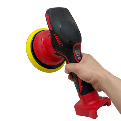 Fit Milwaukee Cordless Polisher 8 Gears Digital Display Electric Polisher Auto Car Waxing Polishing Machine For 18V 20V Battery - ShoreCo.Shop