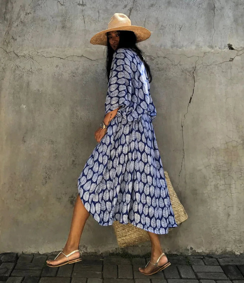 Beach Dress Tunic Cover up Embroidery Kaftan Saida de Praia Women Bikini Cover-up Pareo Sarong Beachwear    Your Coastal Marketplace | Shoreshopper.com