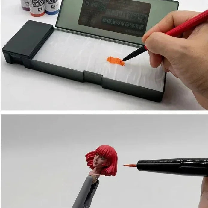 Water-based Paint Set Hand-painting Wet Palette Coloring Tool Pigment Toning Moisturizing Box for  Tools Hobby DIY    Home Decor Supply | Online Retail | ShoreShopper.com