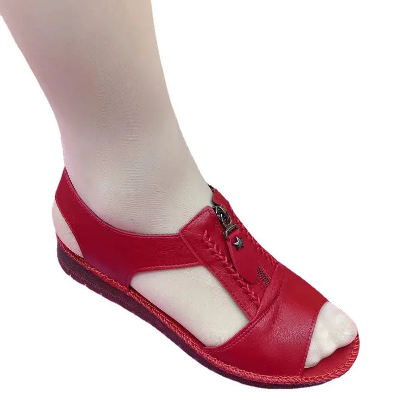 New Women Shoes Fashion Flat Sole Sandals Shoes for Women Fish Mouth Comfortable Casual Sandals Zapatos De Mujer    Your Coastal Marketplace | Shoreshopper.com