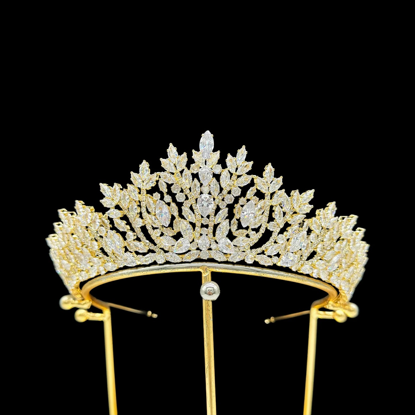 Wedding Hair Accessories Tiaras Crowns Crystal Zircon Headbands For Brides Women Party Prom Pageant Headpieces Bridal Jewelry - ShoreCo.Shop