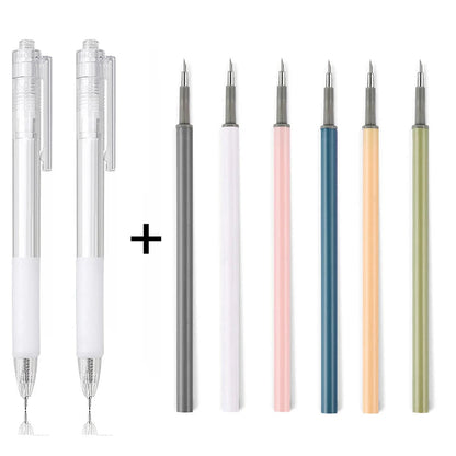 1/8pcs Art Utility Knife Pen Knife Pen Refill Set Paper Cutting Tool Precision Scrapbooking Sticker Cutter DIY Craft Supplies    Home Decor Supply | Online Retail | ShoreShopper.com