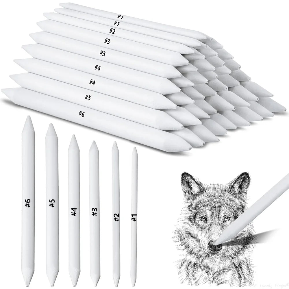 Paper Art Blending Stumps for Drawing Shading, Drawing Supplies Pencil Sketch Paint Tools, for Student Artist Markers, 6/48 PCS    Home Decor Supply | Online Retail | ShoreShopper.com