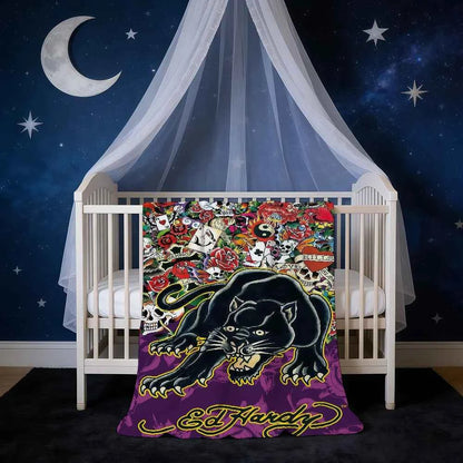 Blanket Super Warm Comfortable Plush Throw E-Ed Blanket Child Home Sofa Fashion H-Hardy-ES Brand Bedroom Gift