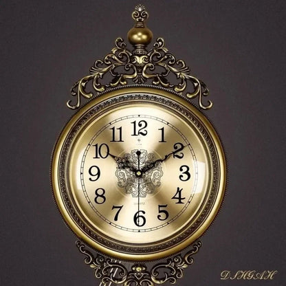 Large Luxury Gold Wall Clock Living Room Silent Creative Swing Wall watches Bedroom Quartz Clocks Wall Home Decor    Home Decor Supply | Online Retail | ShoreShopper.com