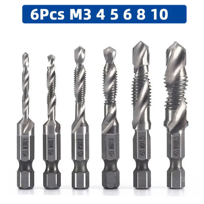 LiYu Shank Titanium Plated HSS Screw Thread Metric Tap Drill Bits Screw Machine Compound Tap M3 M4 M5 M6 M8 M10 Hand Tools    Home Decor Supply | Online Retail | ShoreShopper.com