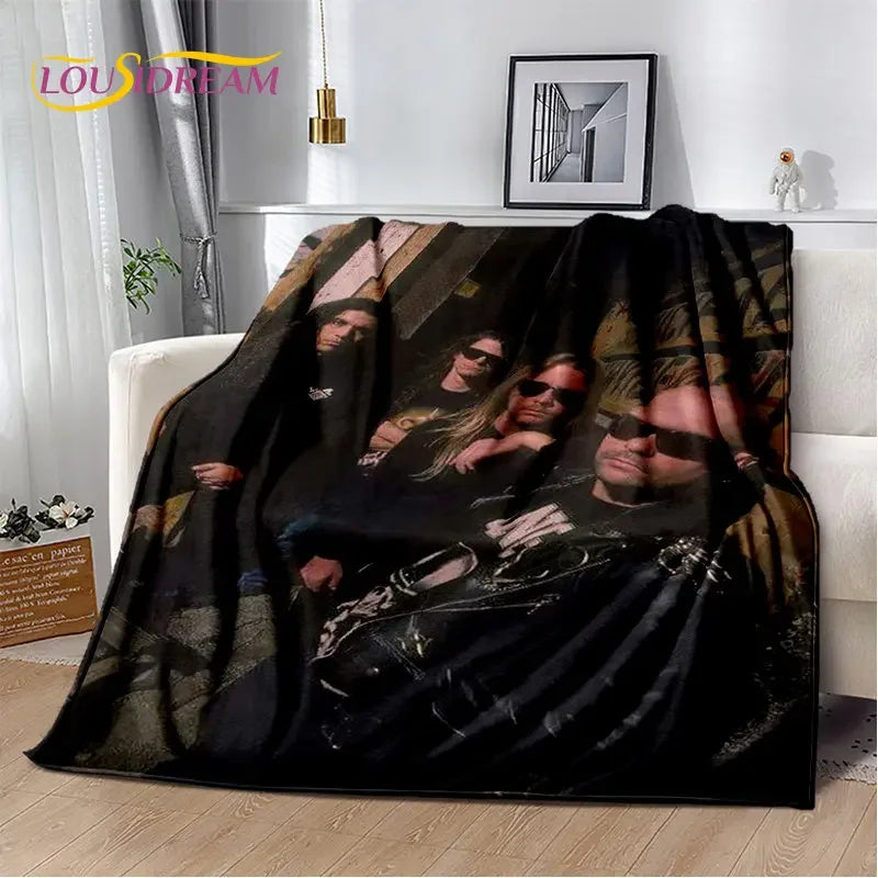 Slayer Heavy Metal Band Soft Plush Blanket,Flannel Blanket Throw Blanket for Living Room Bedroom Bed Sofa Picnic Cover Warm Kids    Your Coastal Marketplace | Shoreshopper.com