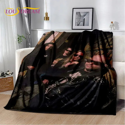 Slayer Heavy Metal Band Soft Plush Blanket,Flannel Blanket Throw Blanket for Living Room Bedroom Bed Sofa Picnic Cover Warm Kids    Your Coastal Marketplace | Shoreshopper.com