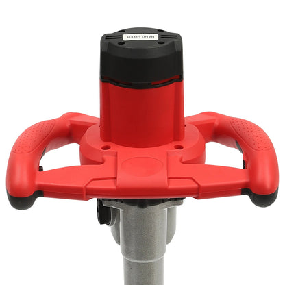2 Paddle Cement Mixer Mortar Stirrer Concrete Paint Mortar Hand Mixer 6  Speeds Optional Red 1800W / Green 2800W    Home Decor Supply | Online Retail | ShoreShopper.com