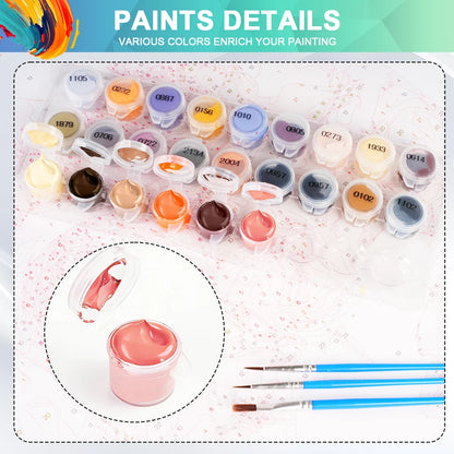 HUACAN Coloring By Numbers Mountain Landscape HandPainted Kits Home Decor Sea Painting Drawing Pictures By Numbers Diy Gift Art - ShoreCo.Shop
