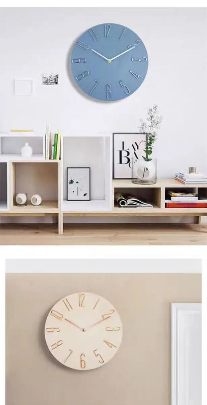Nordic Style Home Wall Clock No Second Hand Simple Quartz 30"    Home Decor Supply | Online Retail | ShoreShopper.com