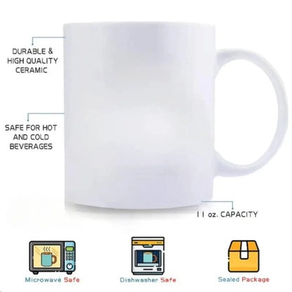 3A Funny Ceramic Coffee Mug 11oz Milk Cup With Jesus And Coffee Theme With Funny Art Font Design Tea Cup    Home Decor Supply | Online Retail | ShoreShopper.com