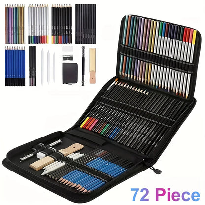 42/46/60/68/72/146pcs Drawing Supplies Sketching Set,Art Kit include Drawing & Colored Pencils.Pro Art Sketch Supplies    Home Decor Supply | Online Retail | ShoreShopper.com