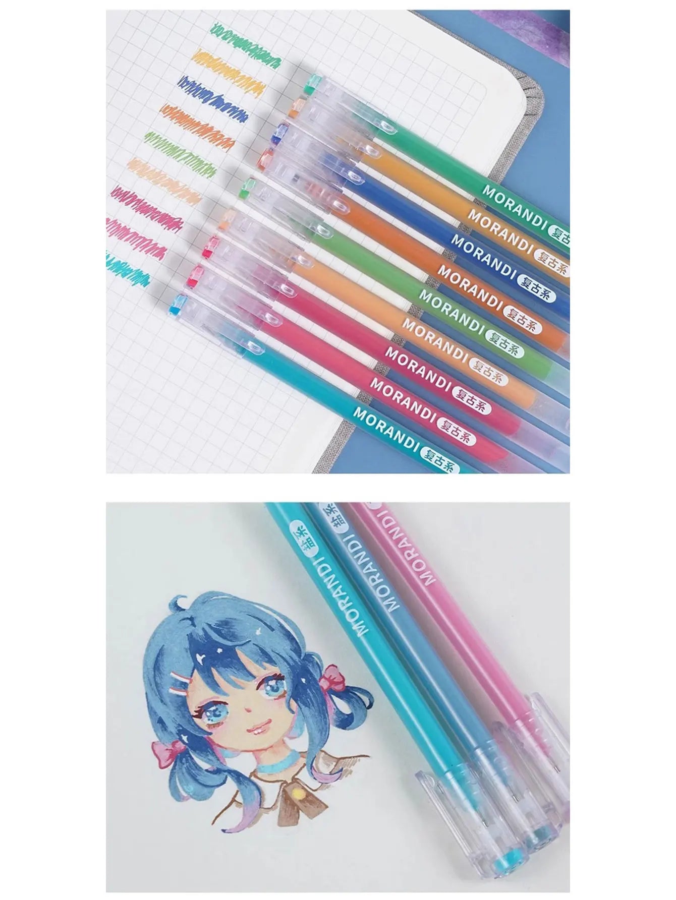 Languo 27-207 Colors Of One Set Drawing Handbook Pens Student DIY Graffiti Multi-Color Gel Pen Writing Marker Stationery    Home Decor Supply | Online Retail | ShoreShopper.com