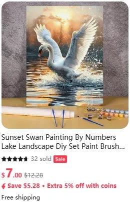 Canrichshop Black Cat Adult Paint by Number,Funny Bathing Cat Adults' Paint-by-Number Kits, Adults Beginners Unframed    Home Decor Supply | Online Retail | ShoreShopper.com