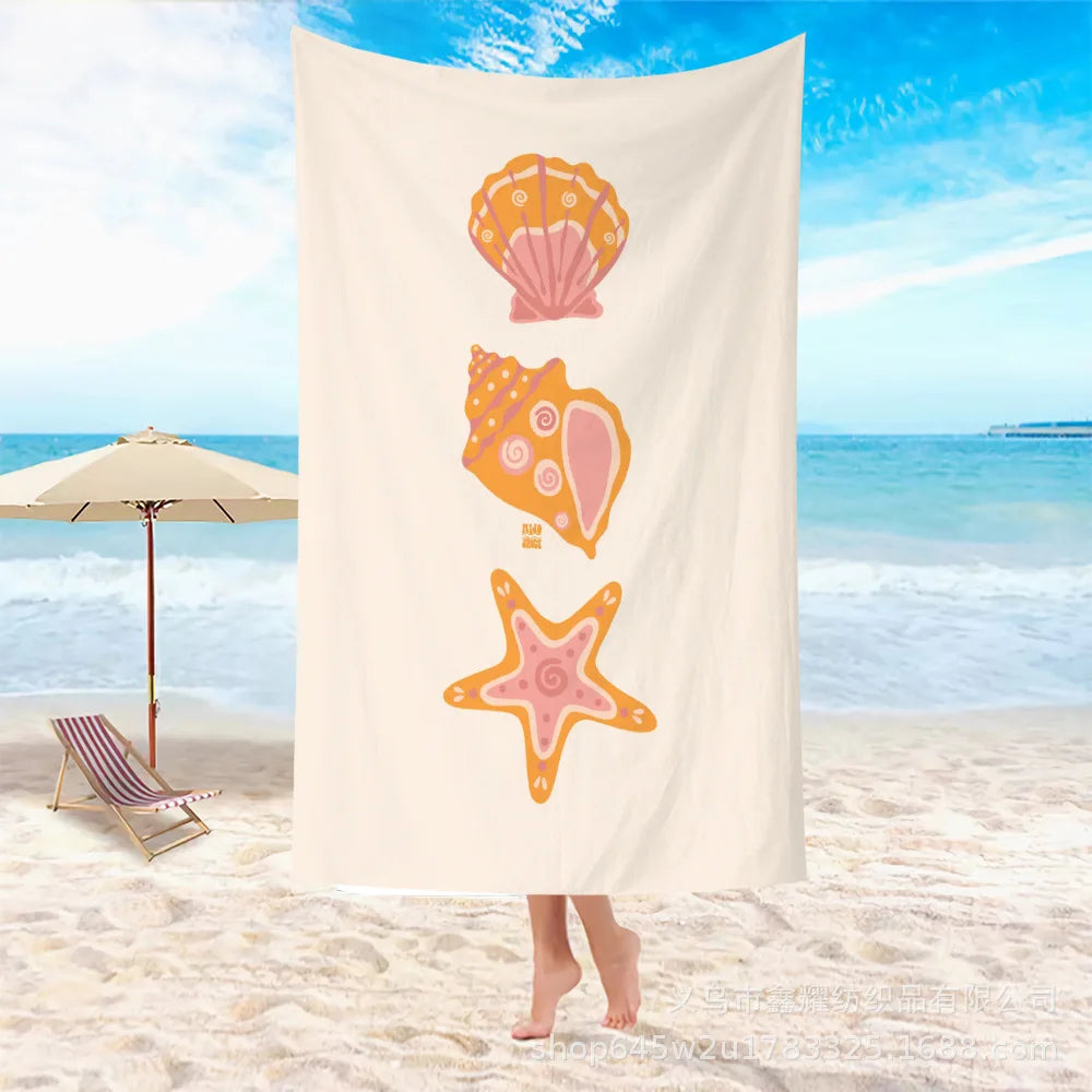 Beach Turtle Animal Printed Beach Towel, Quick Drying Absorbent Beach Towel Outdoor Sports Swimming Beach Towel Face Towel Towel    Your Coastal Marketplace | Shoreshopper.com