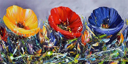 GATYZTORY 60*120cm diy paint by number for adults flower Painting by numbers home decor artwork    Home Decor Supply | Online Retail | ShoreShopper.com