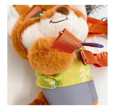New Zootopia Doll Crossbody Bag Cartoon Judy Hopps Shoulder Bag Holiday Gift Large Capacity Portable Storage Commuter Bag - ShoreCo.Shop