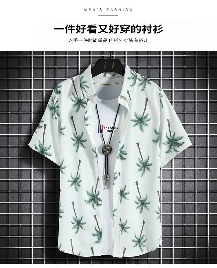 Beach Clothes For Men 2 Piece Set Quick Dry Hawaiian Shirt and Shorts Set Men Fashion Clothing Printing Casual Outfits Summer    Your Coastal Marketplace | Shoreshopper.com