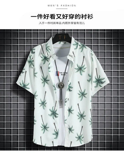 Beach Clothes For Men 2 Piece Set Quick Dry Hawaiian Shirt and Shorts Set Men Fashion Clothing Printing Casual Outfits Summer    Your Coastal Marketplace | Shoreshopper.com