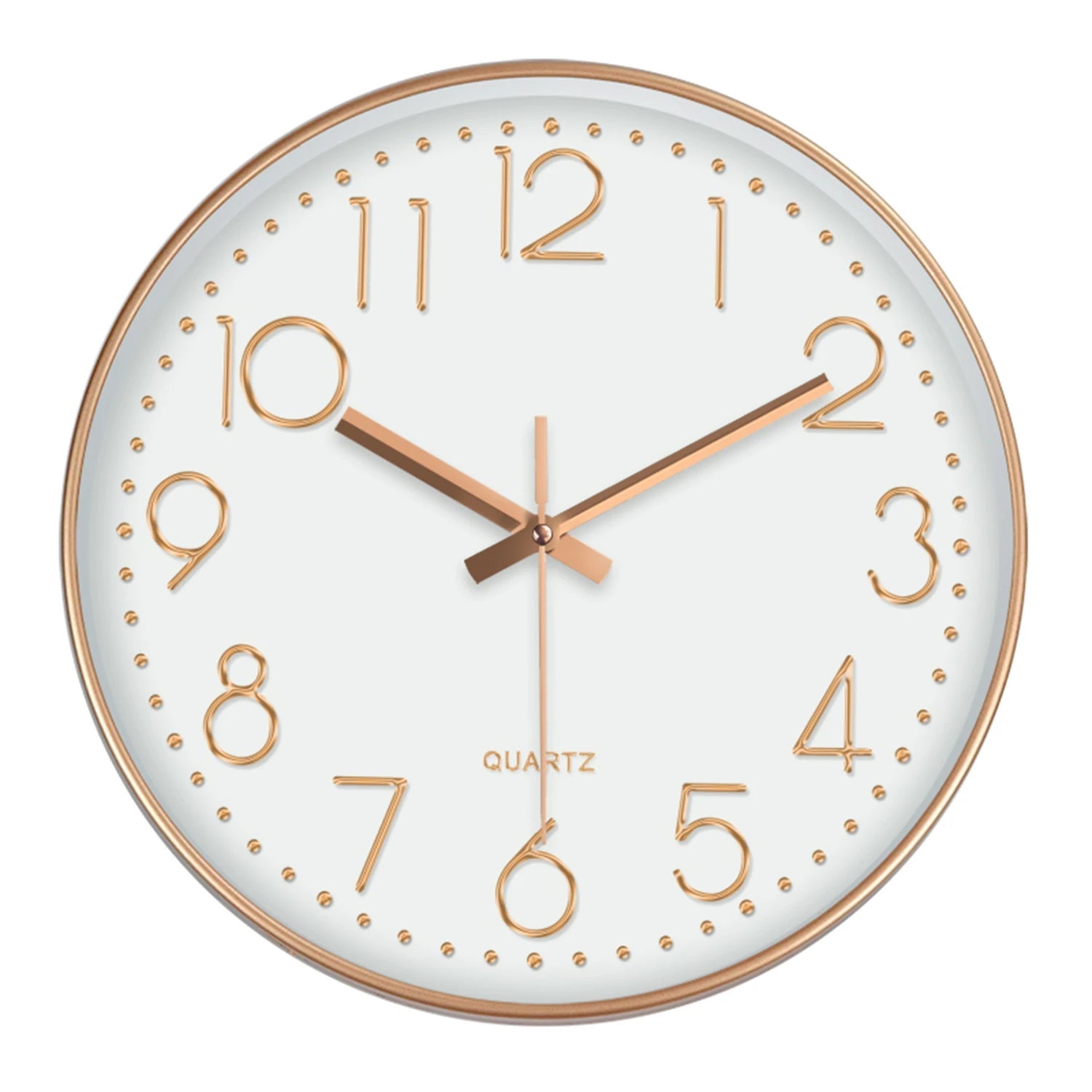 Minimalist Quartz Wall Clock Cubic Digital Clock Modern Style Silent Non Ticking Living Room Bedroom Office Clock 8/10/12 Inch    Home Decor Supply | Online Retail | ShoreShopper.com