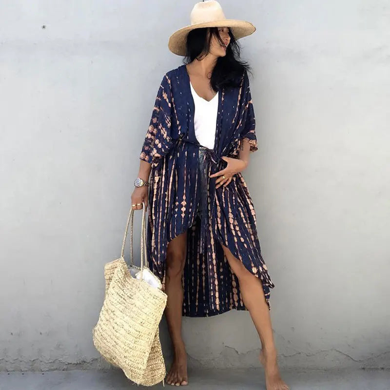 Beach Dress Tunic Cover up Embroidery Kaftan Saida de Praia Women Bikini Cover-up Pareo Sarong Beachwear    Your Coastal Marketplace | Shoreshopper.com