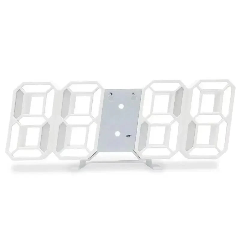 Multifunctional USB Ported LED 3D Digit Style Digital Clock    Home Decor Supply | Online Retail | ShoreShopper.com