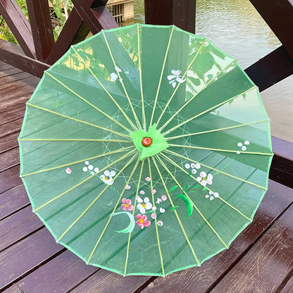 Transparent Silk Umbrella Dance Craft Umbrella Photography Decoration Ceiling Ancient Costume Prop Umbrella Women Hanfu Cosplay    Your Coastal Marketplace | Shoreshopper.com