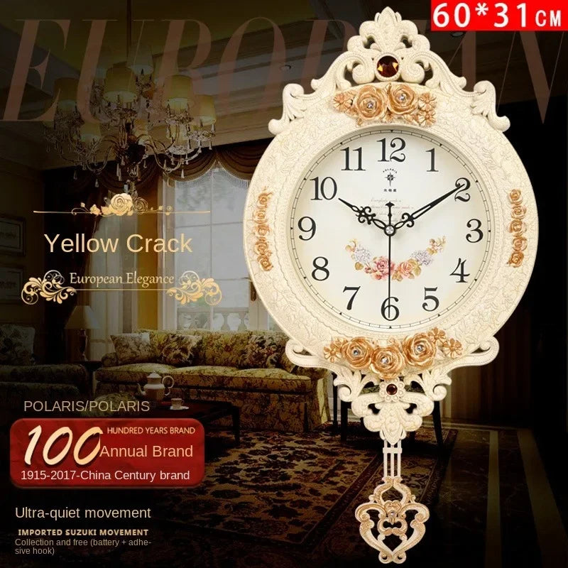 Polaris Light Luxury Home Design 60cm Wall Clock    Home Decor Supply | Online Retail | ShoreShopper.com